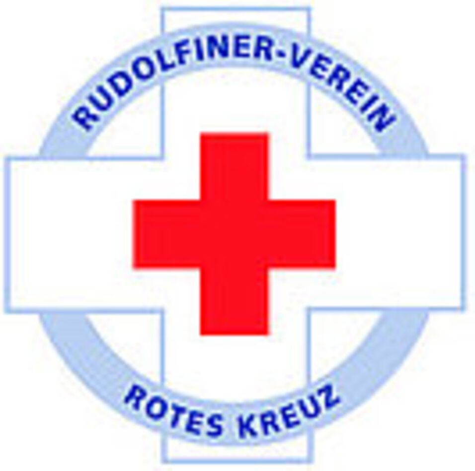 Logo Rudolfiner-Verein und Rotes Kreuz